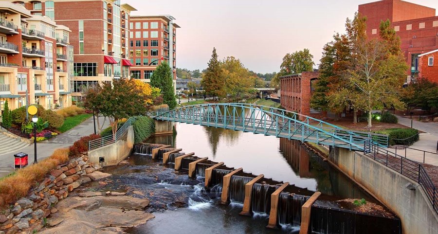 Reedy Falls - Downtown Greenville