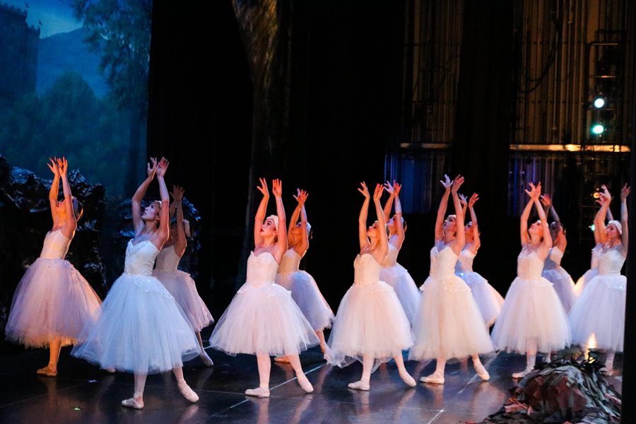 Columbia City Ballet performs at the Koger Center in Columbia, South Carolina.